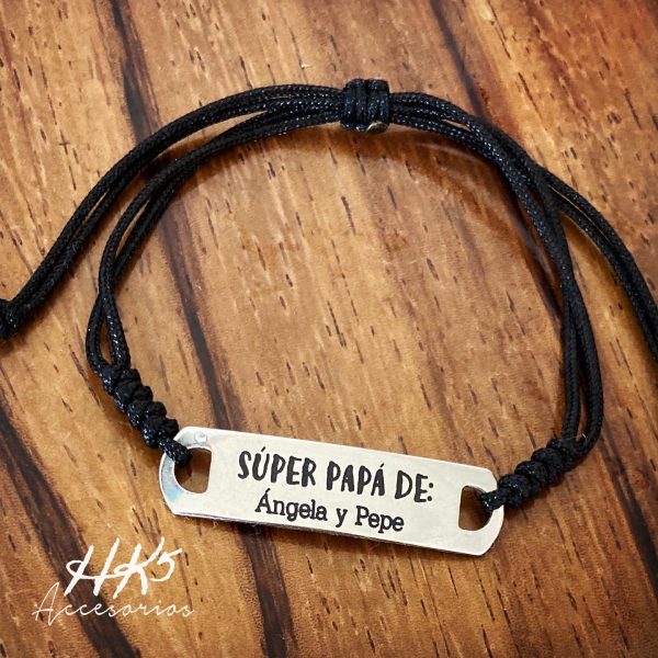 Pulsera placa grande Hilo - Image 6