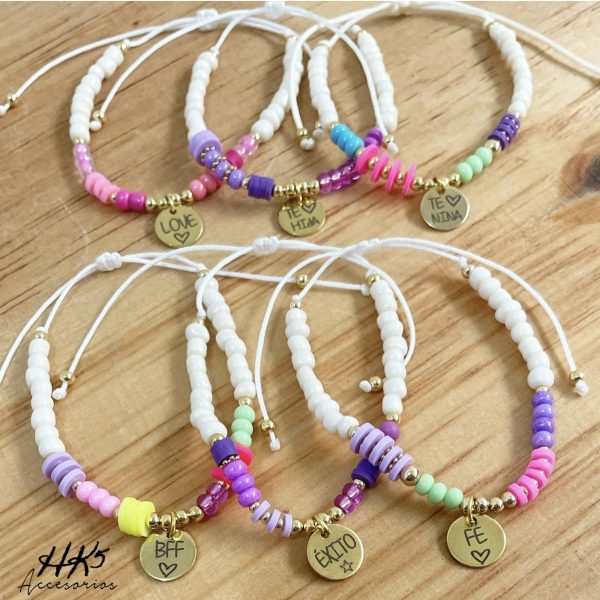 Pulsera colorida Personalizada